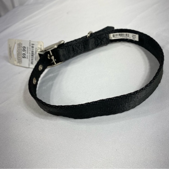 Good2Go Adjustable Black Nylon 3/4” Width 16”-20” Dog Collar - Picture 3 of 5
